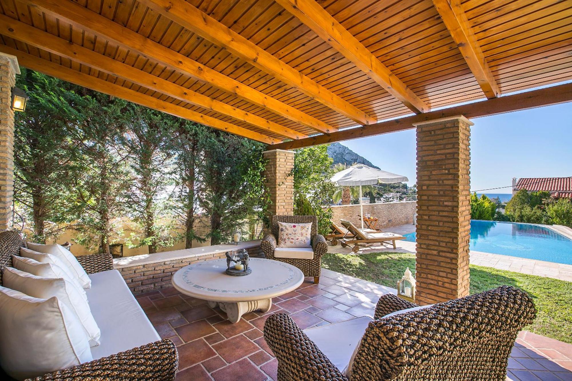 Villa Melia Соунио Екстериор снимка