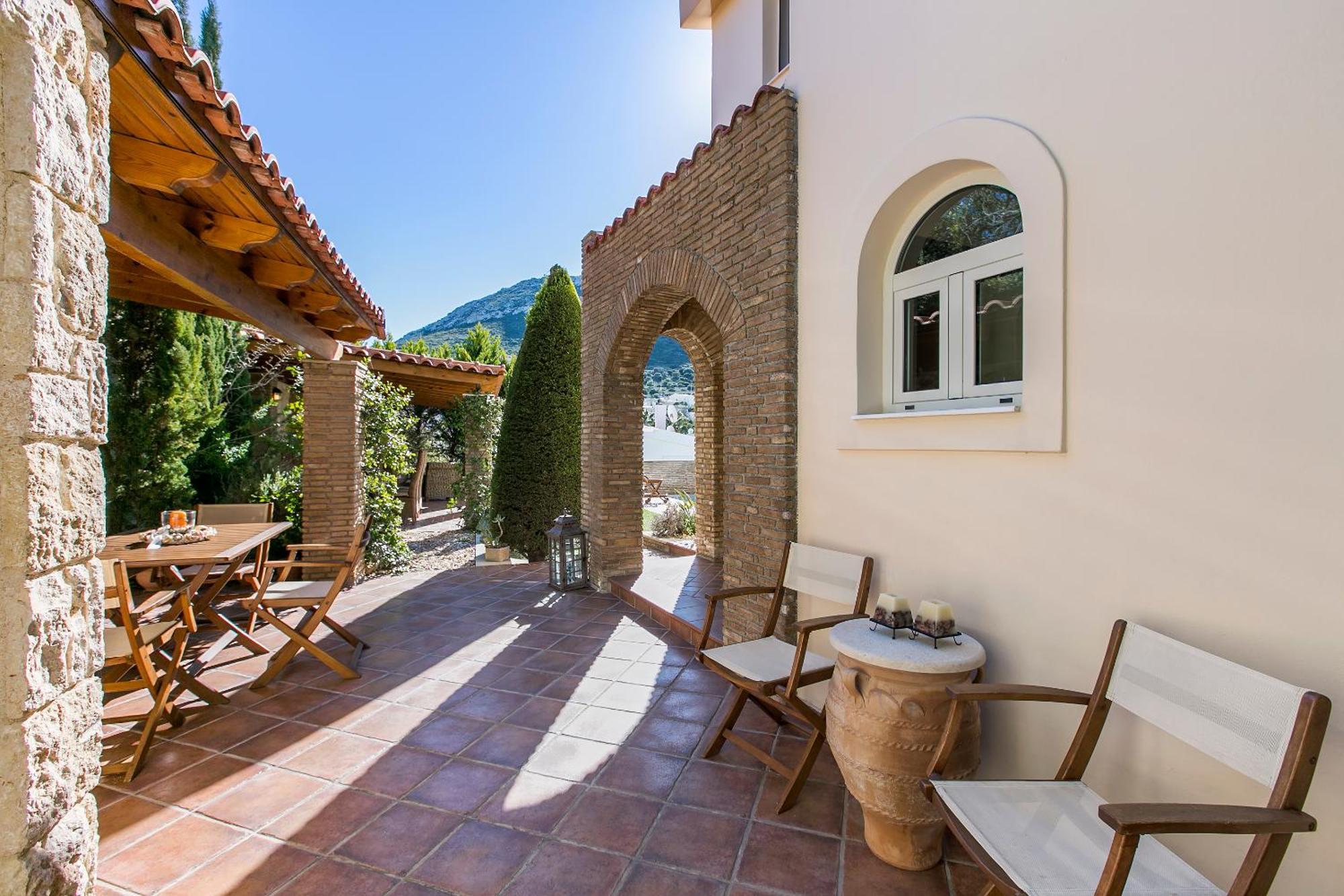 Villa Melia Соунио Екстериор снимка