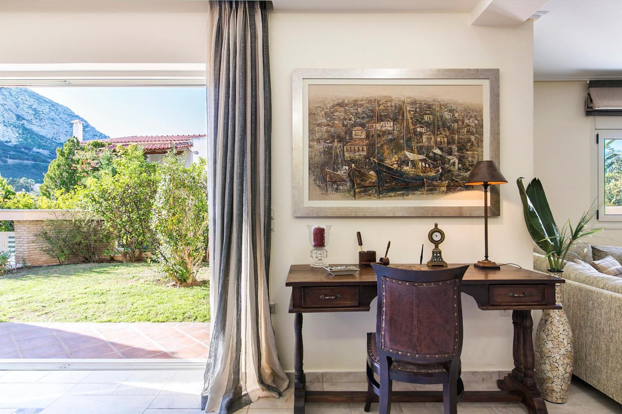 Villa Melia Соунио Екстериор снимка