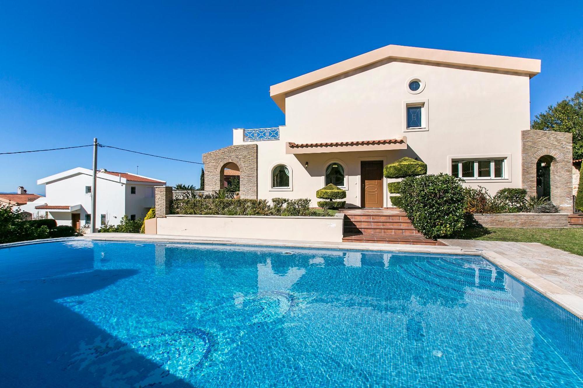 Villa Melia Соунио Екстериор снимка