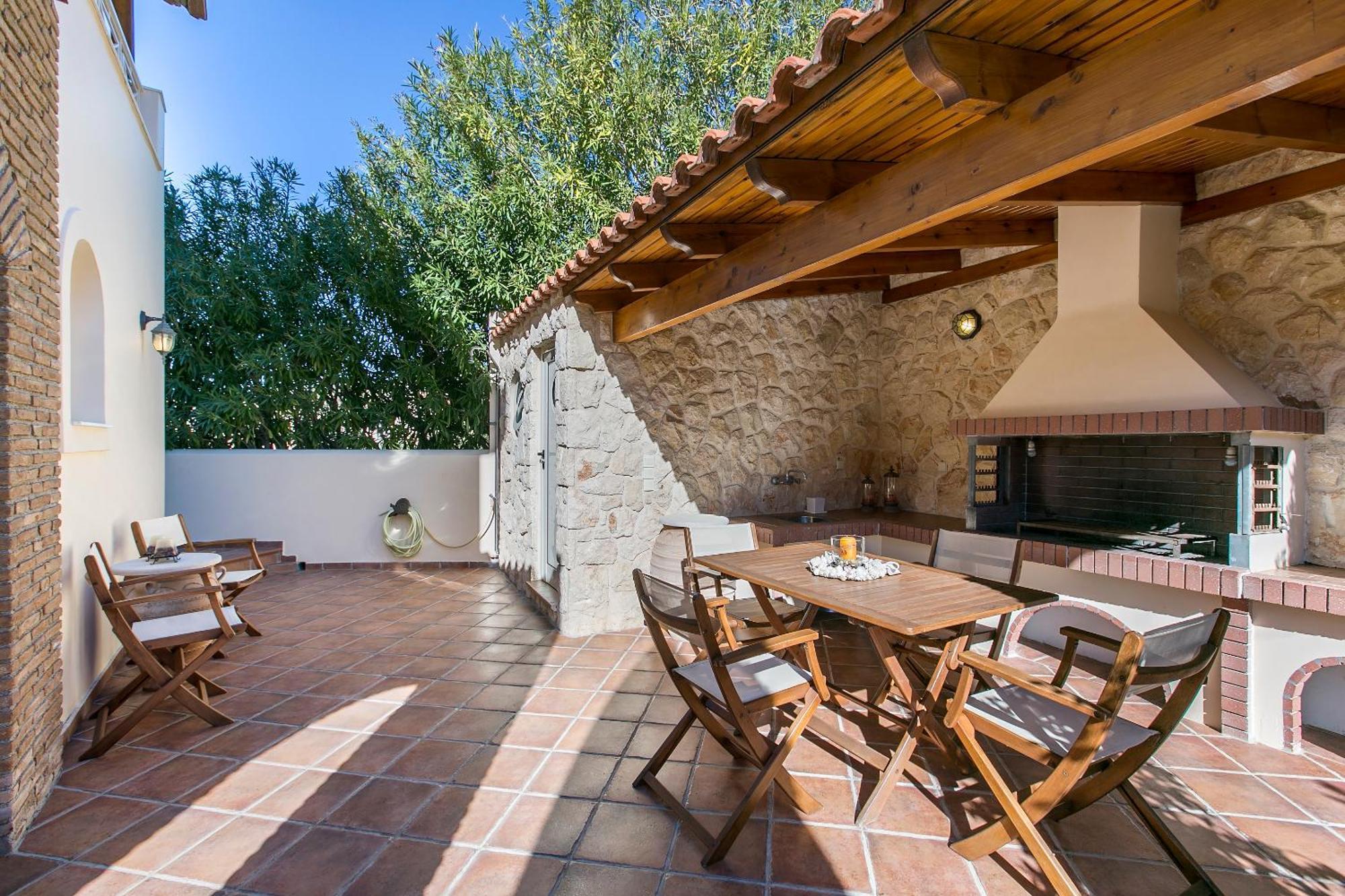 Villa Melia Соунио Екстериор снимка
