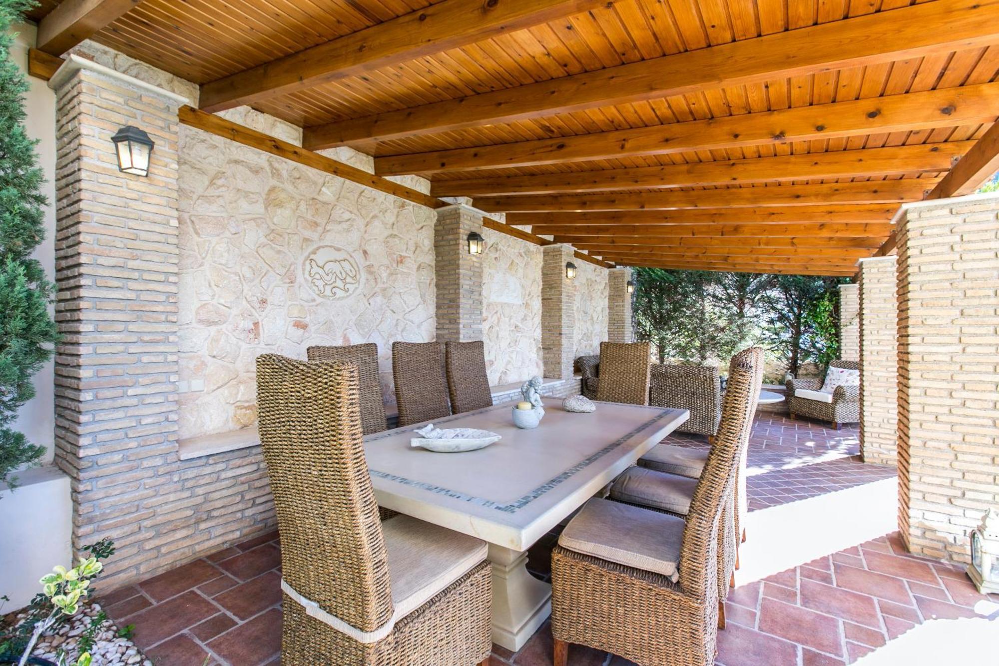 Villa Melia Соунио Екстериор снимка