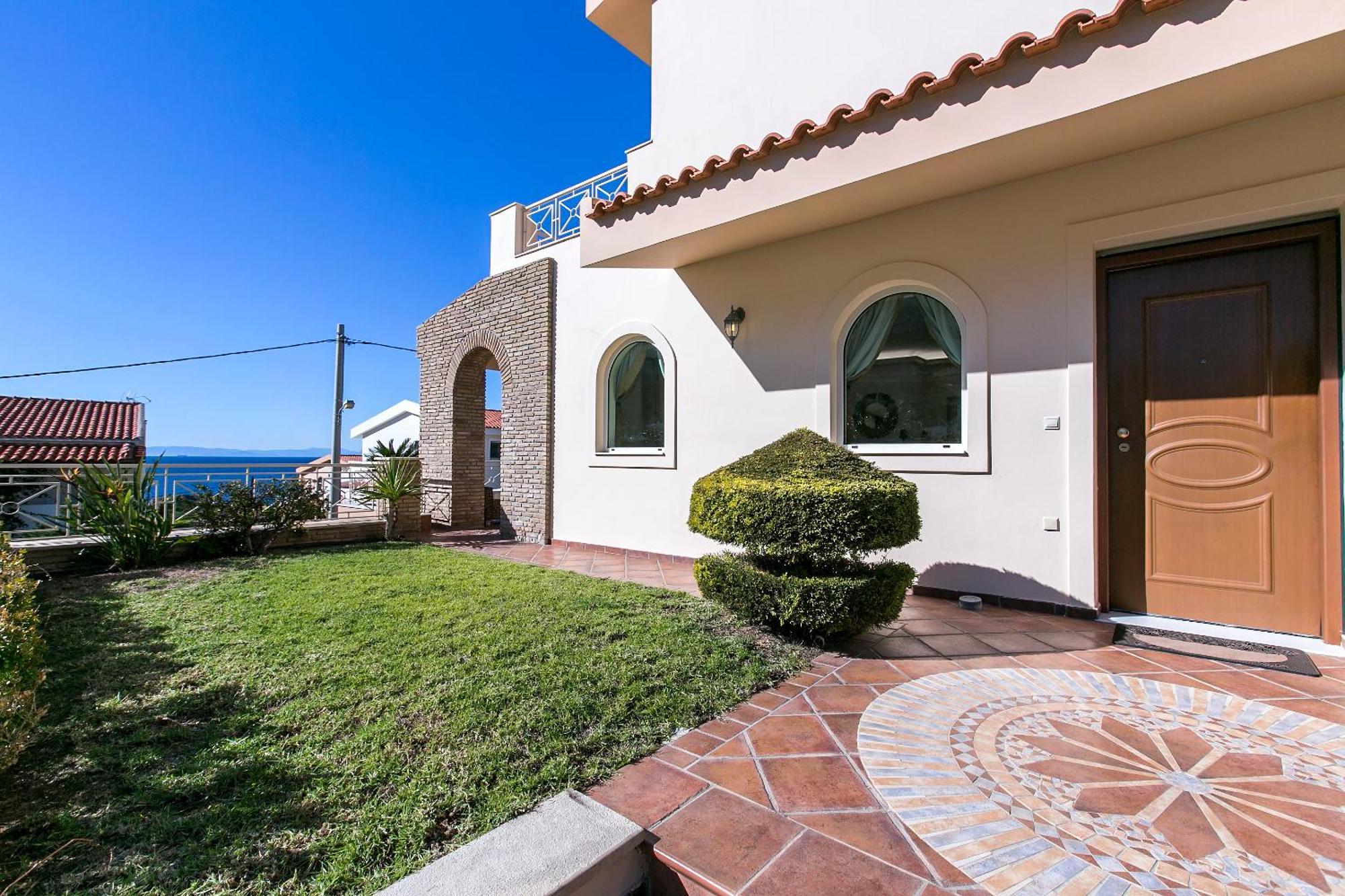 Villa Melia Соунио Екстериор снимка