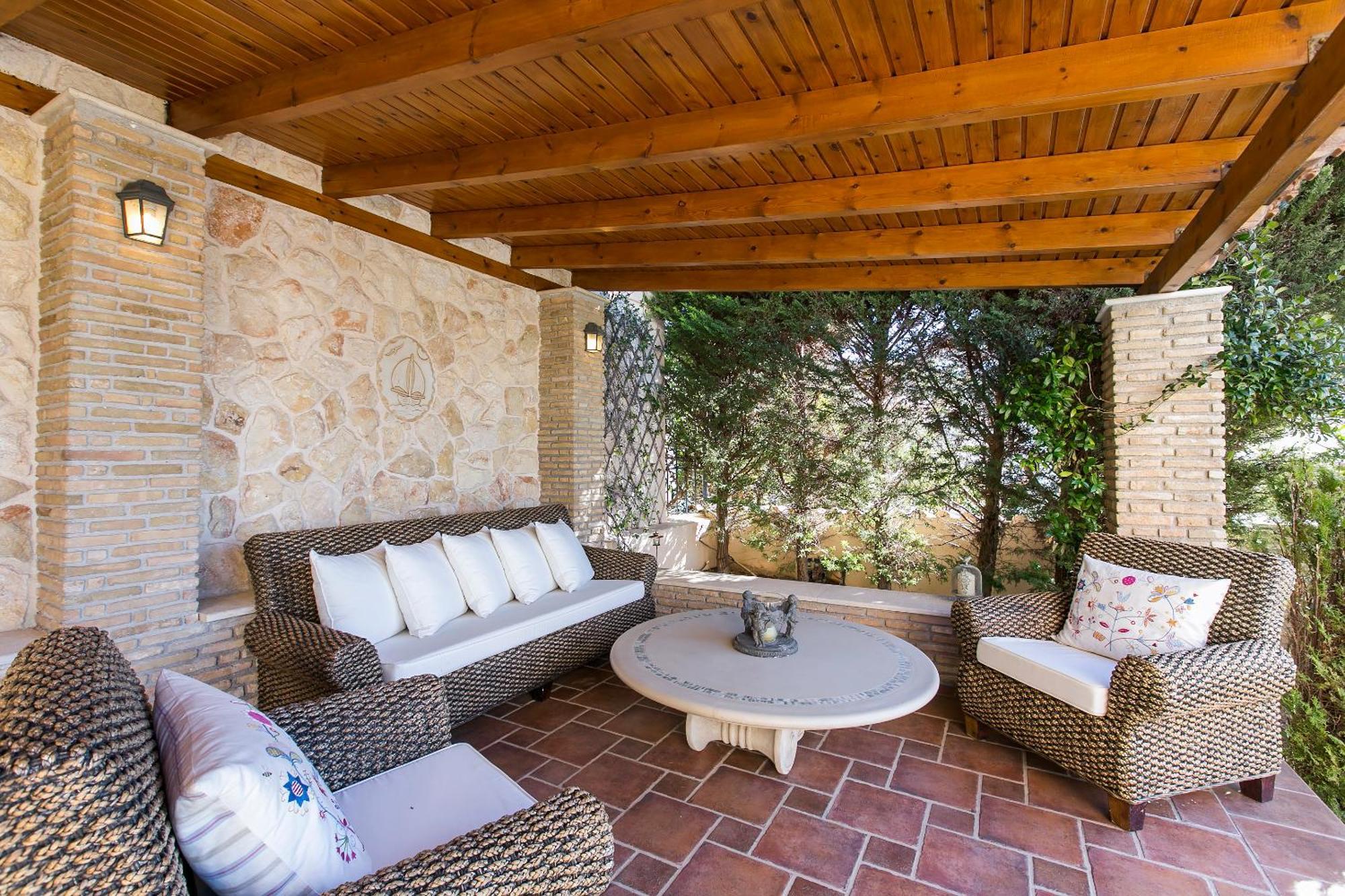 Villa Melia Соунио Екстериор снимка